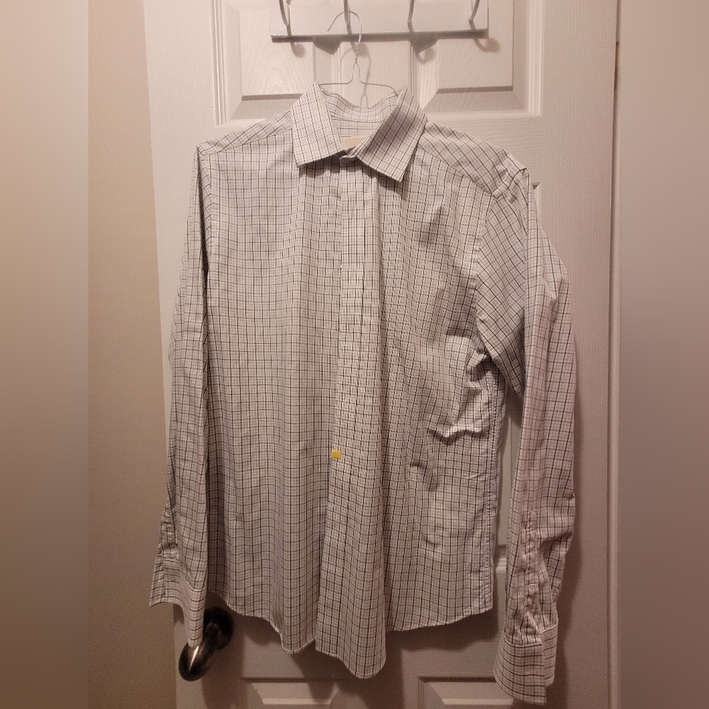 Men's Checkered Dress Shirt